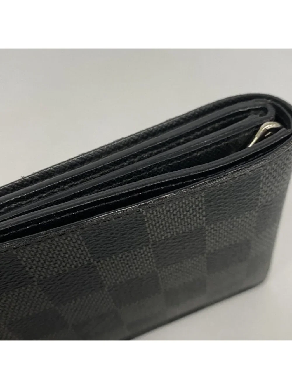 Louis Vuitton Wallet Damier Graphite Portefeuille Amerigo NM Black